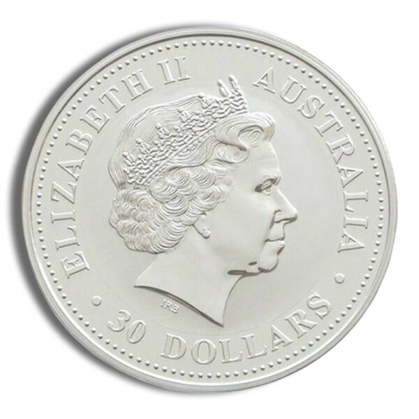 2003 Kilo Australia Silver Lunar Goat BU - Series I - Image 2