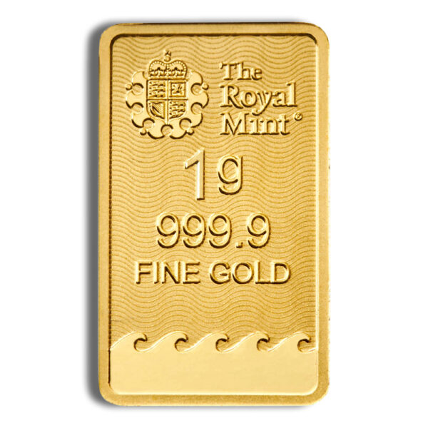1 gram Gold Bar - Britannia (Carded) - Image 4