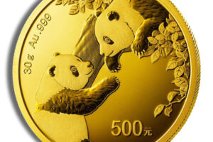 30 gram China Gold Panda - BU - Unsealed (Year Varies)