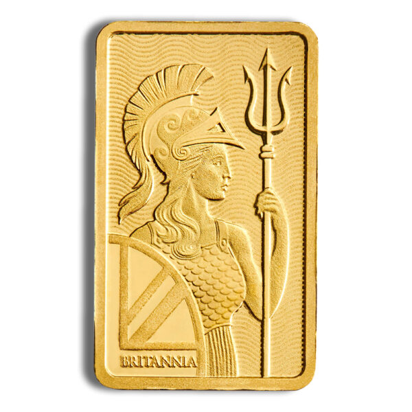 1 gram Gold Bar - Britannia (Carded) - Image 3