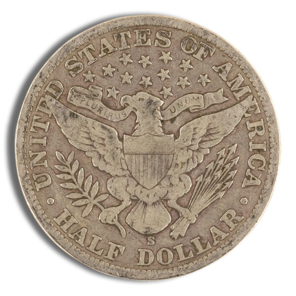 $1 FV 90% Silver Barber Half Dollars - VF - Image 2