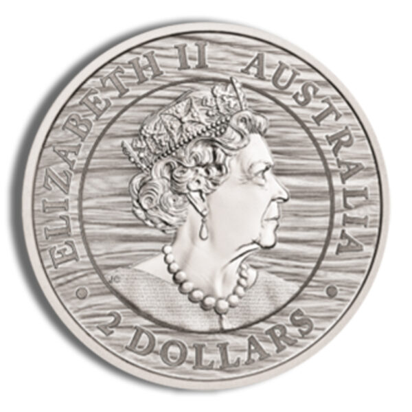 2021 2 oz Australia Wildlife Silver Coin - Image 2