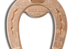 2022 1 oz Palau Silver Rosy Horseshoe