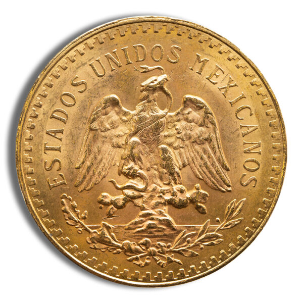 1926 Mexico Gold 50 Peso BU - Image 2