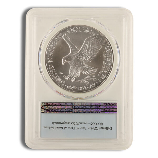 2021 Silver Eagle PCGS MS70 First Strike (Type 2) - Image 2