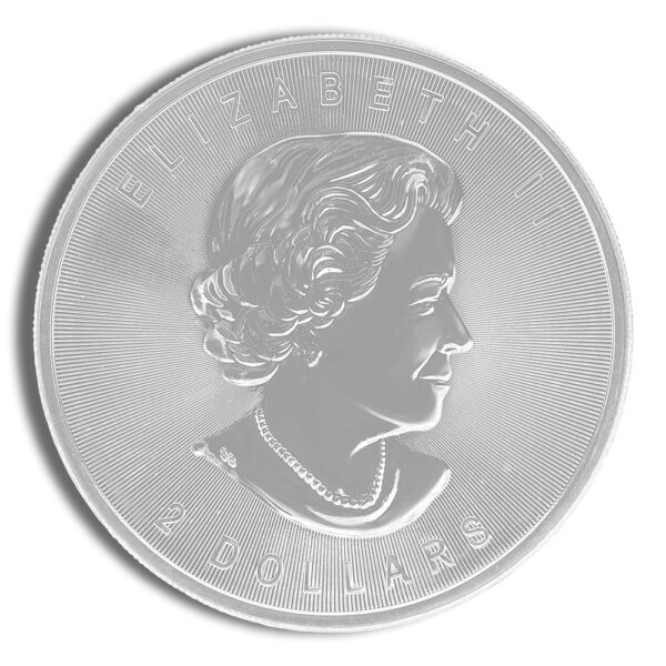 2015 3/4 oz Canadian Grey Wolf Silver Coin - Image 2