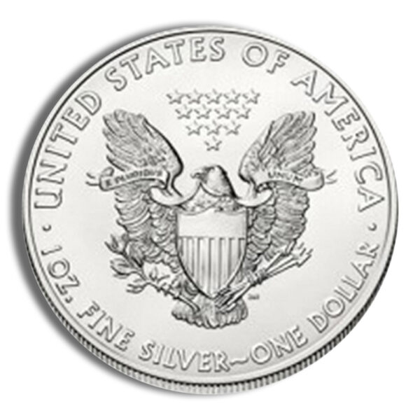 2021(P) Silver American Eagle - BU - Sealed Box (Type 1) - Image 2