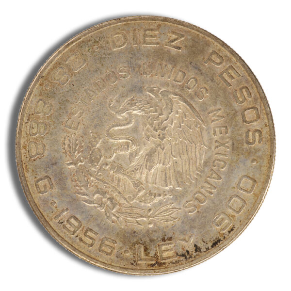 Mexico 10 Pesos Hidalgo (1955-1956) - Image 2