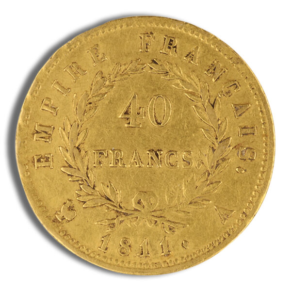 France Gold 40 Francs - Napoleon I (1806-1813) - Image 2