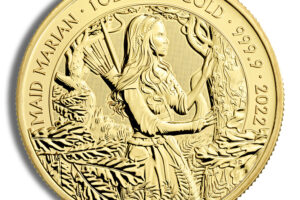 2022 Gold 1 oz Great Britain Maid Marian BU
