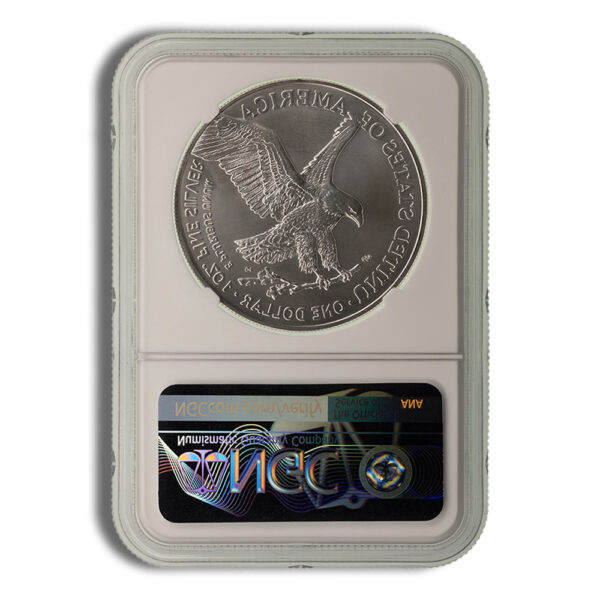 2021 Silver Eagle NGC MS70 (Type 2) - Image 2