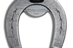 2021 1 oz Palau Silver Lucky Horseshoe