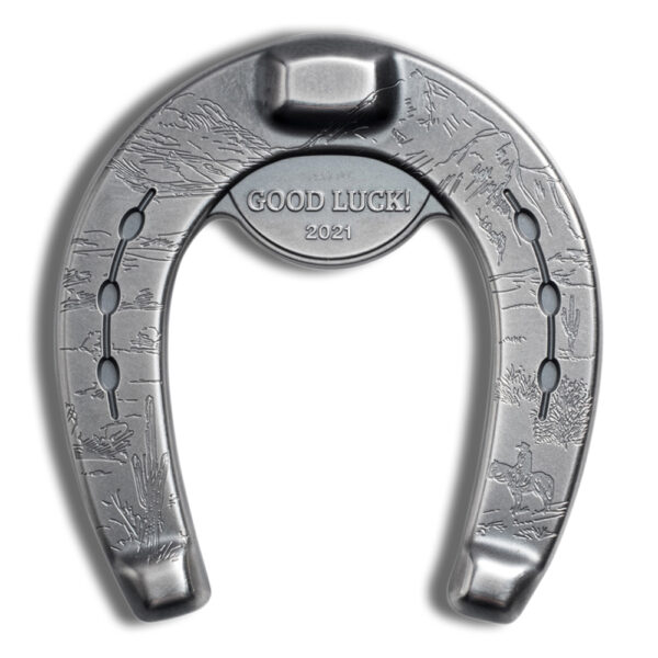 2021 1 oz Palau Silver Lucky Horseshoe