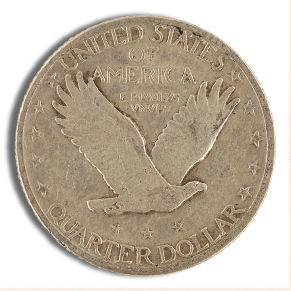 $1 FV 90% Silver Standing Liberty Quarters - XF - Image 2