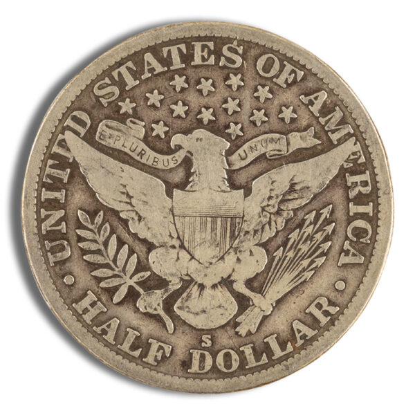 $1 FV 90% Silver Barber Half Dollars - F - Image 2
