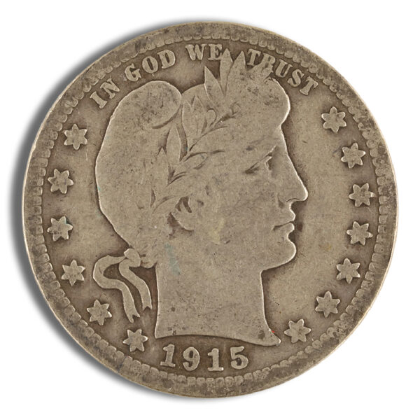 $1 FV 90% Silver Barber Quarters - G-F
