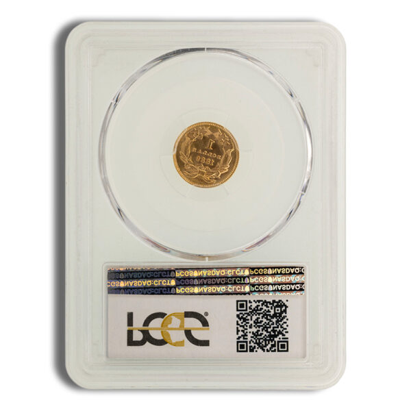 $3 Gold Princess - NGC MS62 - Image 2