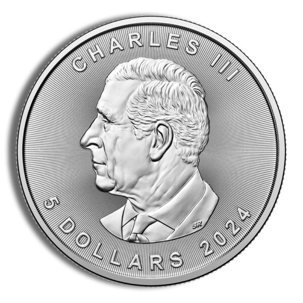 2024 1 oz Canadian Silver Maple Leaf - Image 2