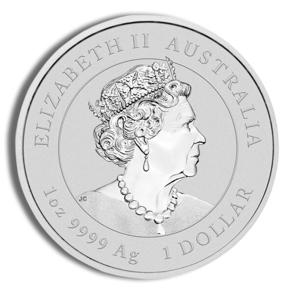 2023 1 oz Silver Australia Year of the Rabbit Gilded - Series III - Image 2