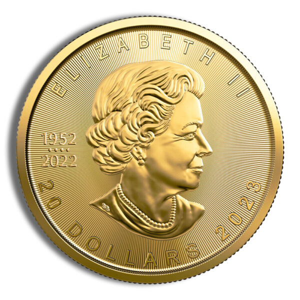 2023 1/2 oz Gold Maple Leaf (Sealed) - Image 2