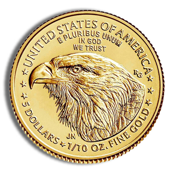 2024 1/10 oz Gold Eagle - BU - Image 2