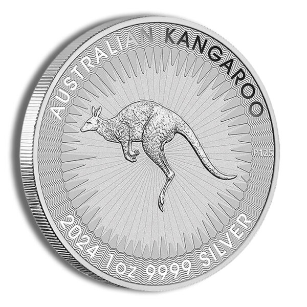 2024 1 oz Australian Kangaroo Silver Coin - Image 3