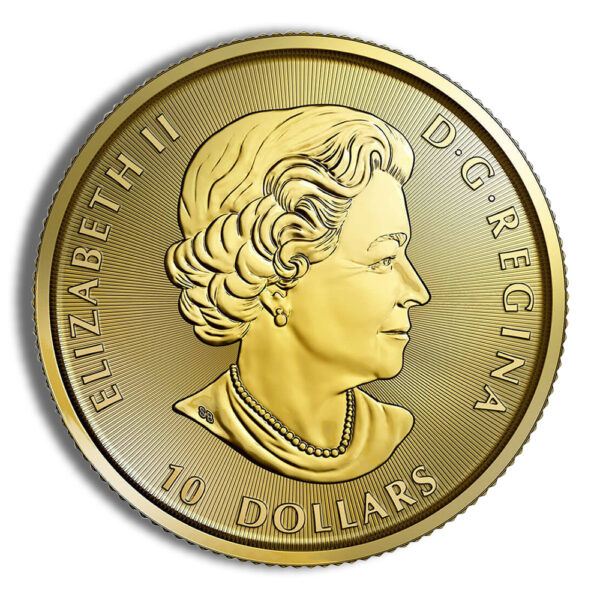 2017 1/4 oz Canadian Bald Eagle Gold Coin - Image 2