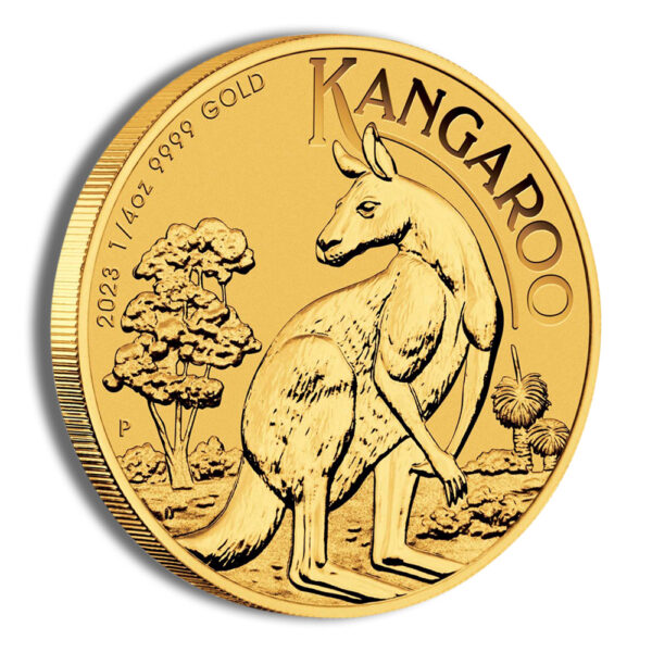 2023 1/4 oz Australian Kangaroo Gold Coin - Image 3