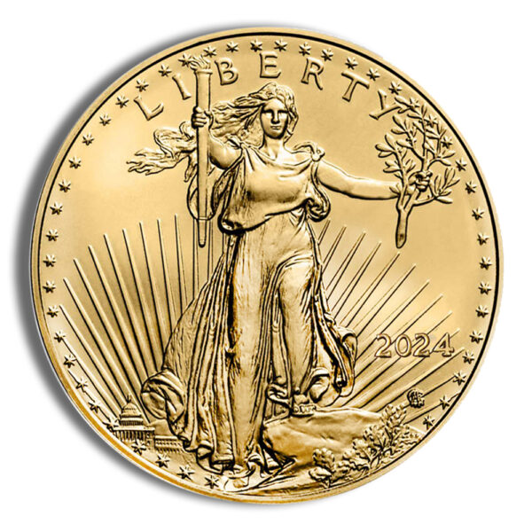 2024 1/4 oz Gold Eagle - BU