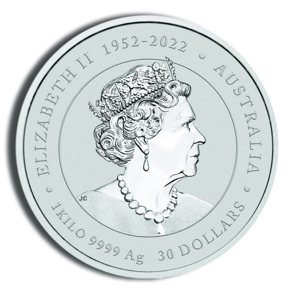 2024 Kilo Australia Silver Lunar Dragon BU - Series III - Image 2