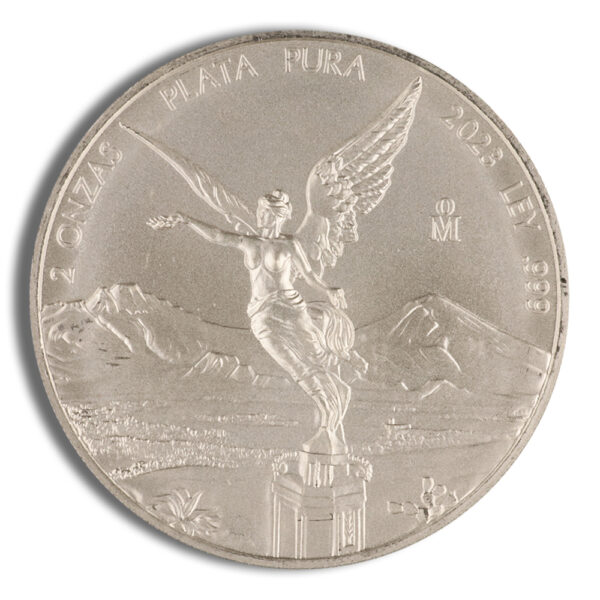 2023 2 oz Silver Mexican Libertad - BU