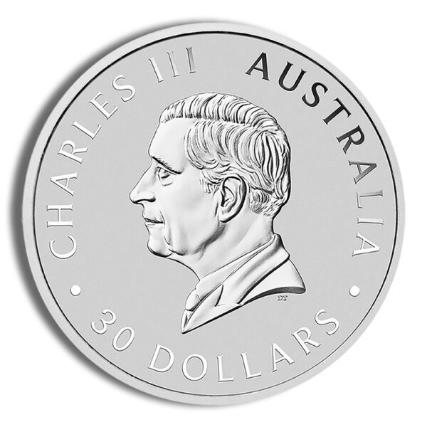 2024 Australian Silver Kookaburra - Kilo - BU - Image 2