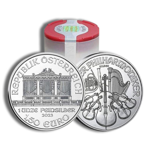 2023 1 oz Austrian Silver Philharmonic - Image 3