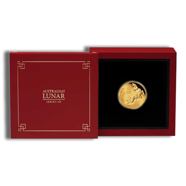 2023 1/4 oz Gold Australia Year of the Rabbit - Proof - Image 4