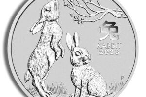 2023 2 oz Australia Silver Lunar Rabbit BU - Series III