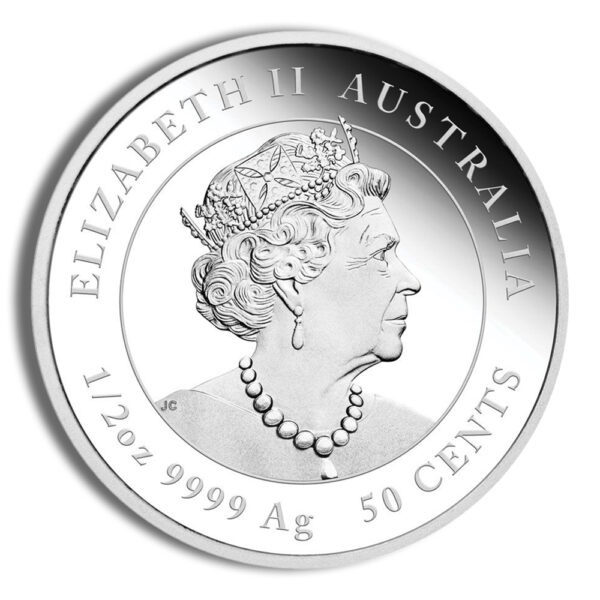 2023 1/2 oz Silver Australia Year of the Rabbit Proof - Image 2