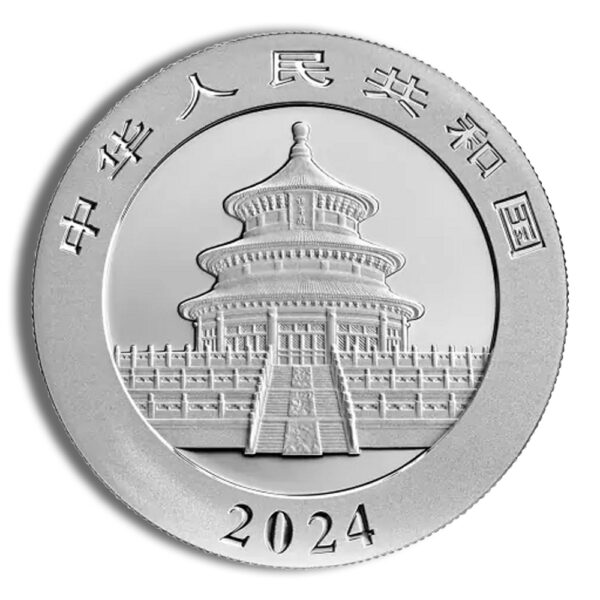 2024 Chinese Silver Panda - 30 g - Image 2