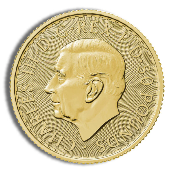 2024 1/2 oz Gold Britannia - Image 2
