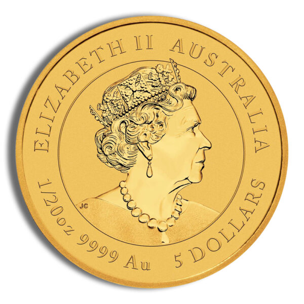 2023 1/20 oz Australia Gold Rabbit BU - Series III - Image 2