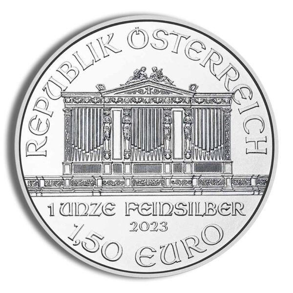 2023 1 oz Austrian Silver Philharmonic - Image 2