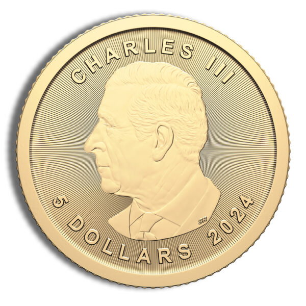 2024 1/10 oz Gold Maple Leaf (Sealed) - Image 2