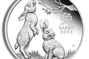 2023 1/2 oz Silver Australia Year of the Rabbit Proof