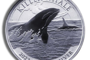 2022 2 oz Australia Killer Whale Silver Coin