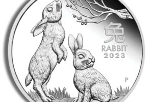 2023 1 oz Silver Australia Year of the Rabbit Proof