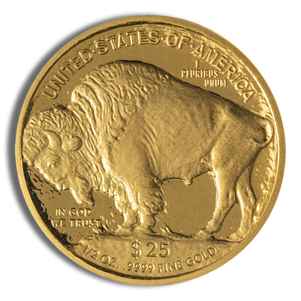 2008-W 1/2 oz Proof Gold Buffalo (w/Box & COA) - Image 3