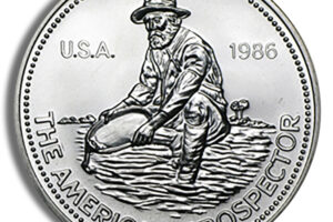 1 oz Silver Round - Engelhard Prospector