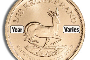 1/10 oz Gold Krugerrand (Year Varies)