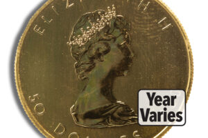 1 oz .999 Gold Maple Leaf (Year Varies)