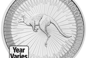 1 oz Australian Kangaroo Silver Coin (Year Varies)