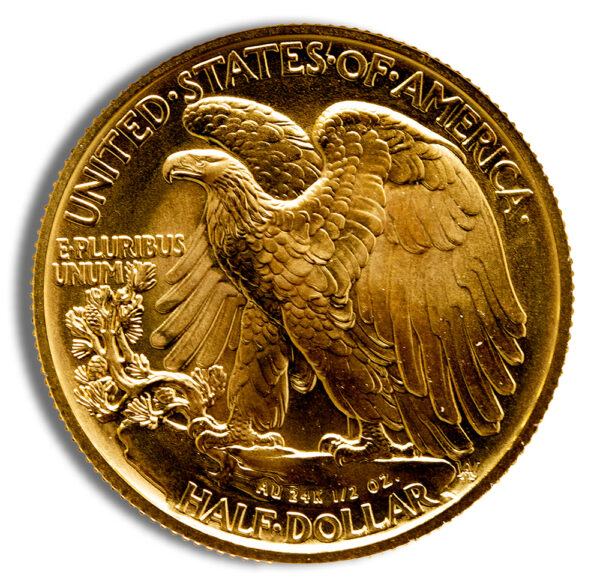 2016-W 1/2 oz Gold Walking Liberty Centennial Coin w/OGP - Image 3